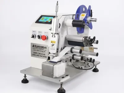 Automatikus huzal körkörös címkézőgép 5-60 mm WPM-5-60 - Kábel_Címkéző_Gép