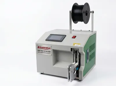 Automatikus Huzalkötő Gép 220V, 200W Kapacitással - WPM-845A - Kábel_Tekercselő_és_Kötöző_Gép