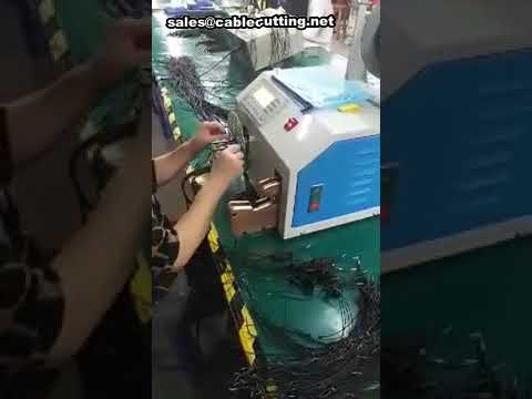 Automatikus fülhallgató kábeltekercselő és kötözőgép - Twist tie gép