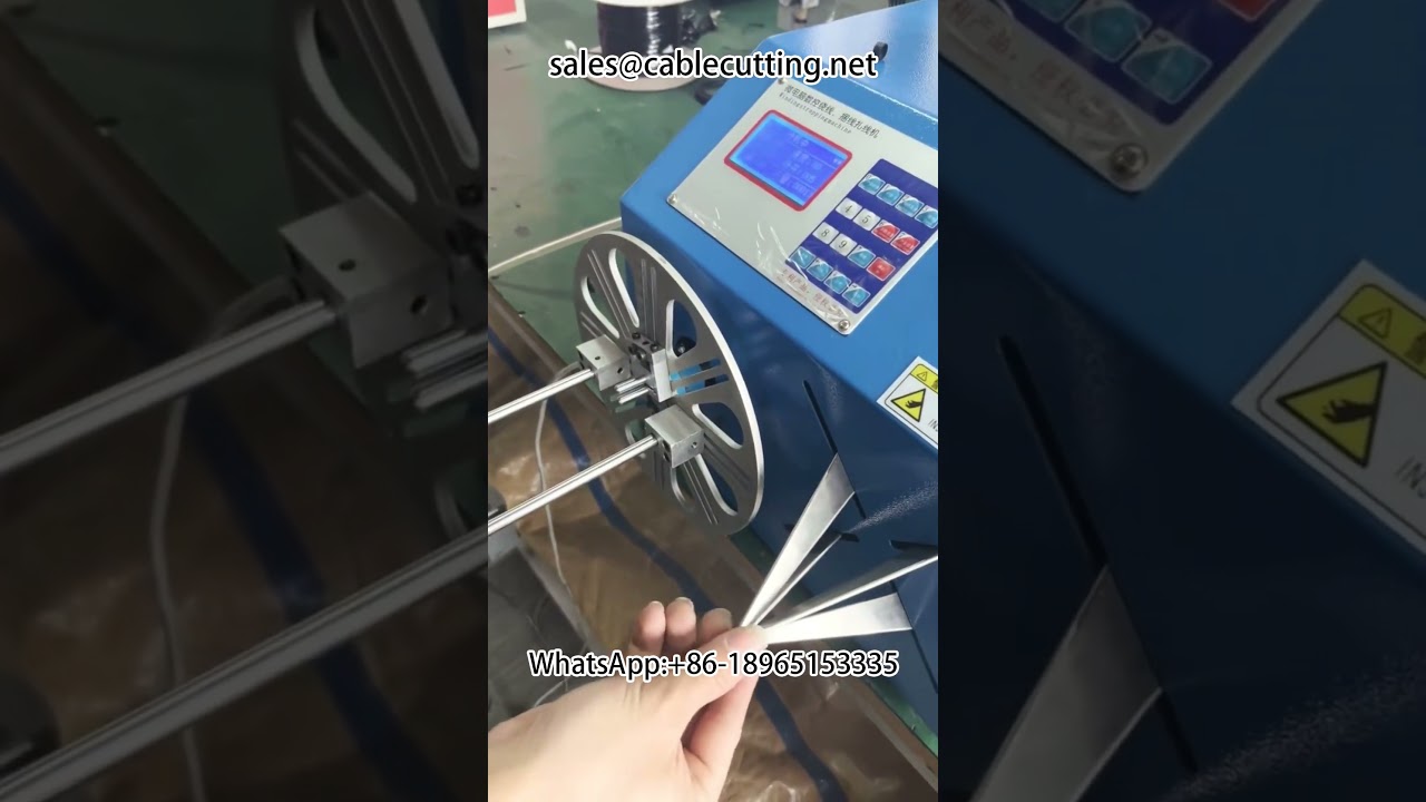 Adatkábel-tekercselő és -bontó gép autóipari kábelekhez – hatékony automatizálás