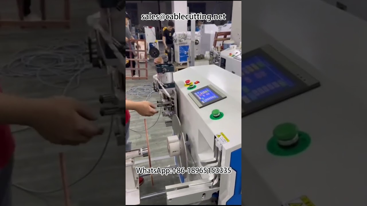 Automatikus méter tekercselőgép – Kábelköteg feldolgozó berendezés gyártáshoz