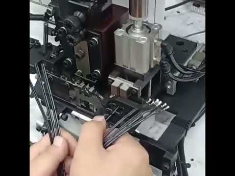 Automatikus terminálkrimpelő gép 2T-4T | Gyors kábelgyártó berendezés