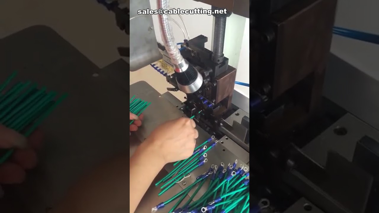 Molex terminál krimpelő gép - Automata kábelkrimpelő berendezés gyártósorokhoz