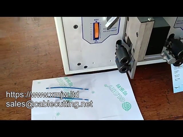WPM 02d Automatikus fogó gép – Acélháló kötél egyengető és kábelcsupaszító berendezés